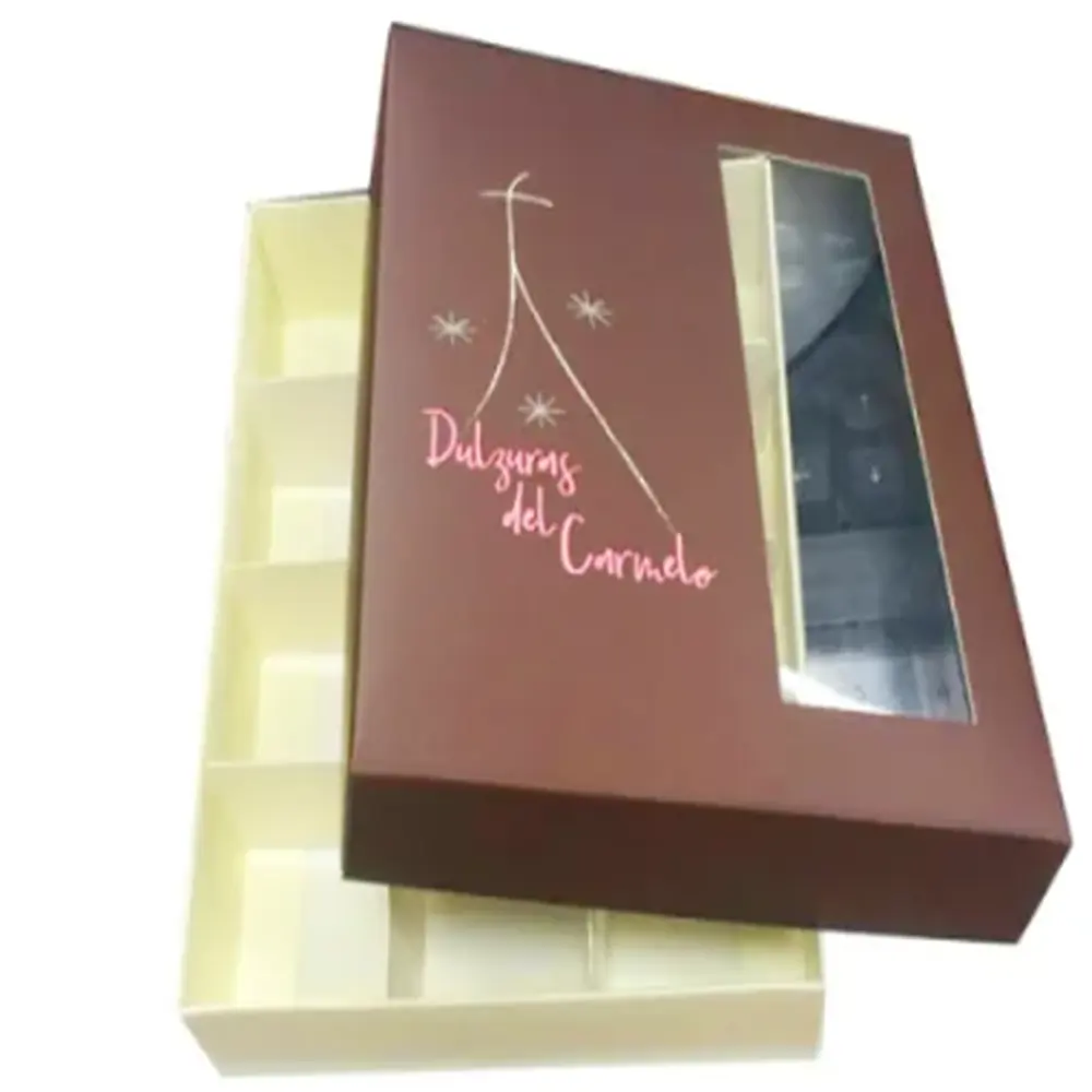 Print on Demand Wholesale Fordable Gift Chocolate Bar Packaging Box