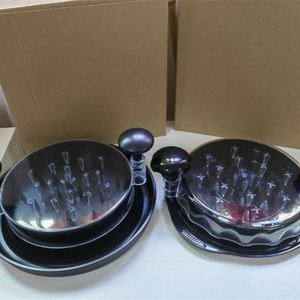 Trituradora de pollo y carne de plástico al por mayor con placa desmontable, diseño visible, herramienta de cocina ecológica - Product Image 2