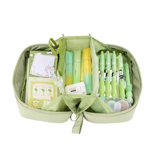 Astuccio Scolastico Grande Capacità 5 Scomparti, Borsa Porta Matite Grande per Bambini, Organizer in Oxford per Penne - Offerta Speciale - Product Image 4