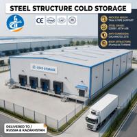 Atelier industriel en acier structurel robuste pour la fabrication mécanique avec poutre de grue