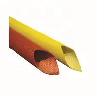 Class H and U L approval Silicone fiberglass sleeving