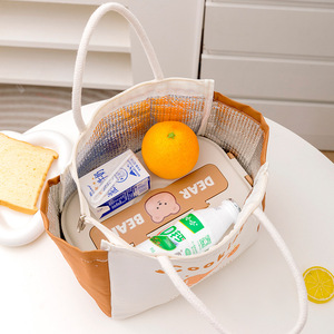 <b>Lunch</b> <b>Bag</b> Insulated Waterproof Oil Proof Large Capacity <b>Tote</b> For Work School - Product Image 3