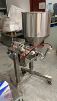 Nouvelle machine semi-automatique pour injecter la crème au chocolat et la pâte à gâteau dans les beignets et croissants, en acier inoxydable 304 de haute qualité