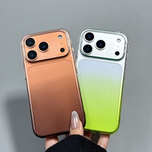 Coque de téléphone transparente dégradée en PC antichoc pour <span class=keywords><strong>iPhone</strong></span> 17 16 <span class=keywords><strong>Pro</strong></span> <span class=keywords><strong>Max</strong></span> 15 14 13 - Product Image 1