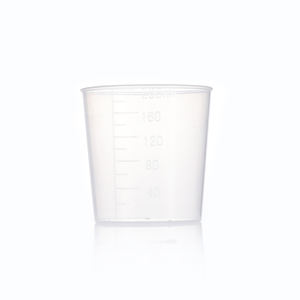शीर्ष गुणवत्ता प्लास्टिक मापने कप 200ml मापने दूध कप स्पष्ट रंग प्लास्टिक बीकर - Product Image 4
