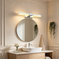 Applique murale de luxe en laiton pour miroir de salle de bain, luminaire frontal pour miroir, éclairage décoratif mural, applique LED pour tableau