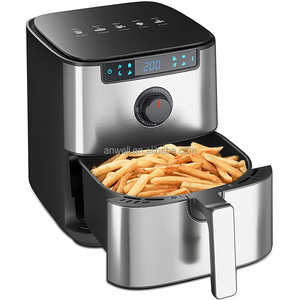 ANWELL Friteuse à air numérique originale 5L pour la maison, Freidoras De Aire Fritadeira Airfray avec capacité de 5 litres - Product Image 3