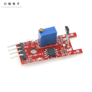 Módulo de Sensor de Efecto Hall Lineal Ky 024, Salida Analógica Digital de 3.3V 5V, Detección de Campo Magnético - Product Image 1