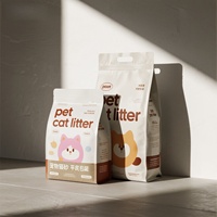 Sacs d'emballage imprimés personnalisés pour le stockage des aliments pour friandises pour animaux de compagnie 500g 1kg 2kg 5kg pochette en feuille d'aluminium sac d'emballage alimentaire pour animaux de compagnie chat et chien