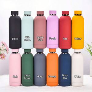 Botella de Agua Aislada de Acero Inoxidable Personalizada, Termo con Tapa, Taza Térmica Hermética para la Oficina Diaria - Product Image 6