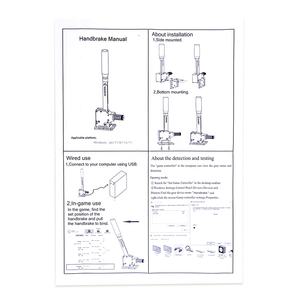 Frein à main linéaire universel USB Jeu de course Sim <span class=keywords><strong>Mentor</strong></span> G27 G29 PC pour Tumaster GT Volant Sim Jeu de course Frein à main USB - Product Image 6