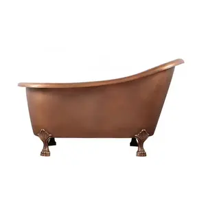 Antique Copper Bathroom Tub Superior Quality Customized Shape and Size Vintage Bathroom Accessories At Competitive Price