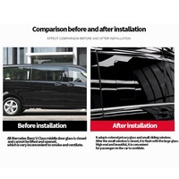 Ensemble de fenêtre coulissante manuelle de porte centrale de voiture avec panneau de commande pour Mercedes Benz Classe V Vito W447 Accessoires automobiles