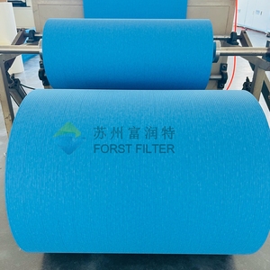 Leverancier Fabriek Kwaliteit Aanpasbare Industriële Luchtfilter Papier Media Blauw Gegolfd Cellulose Filterpapier - Product Image 3