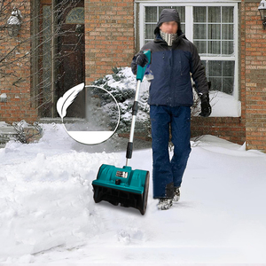 2024 Nieuwe Maatwerk 21V Draadloze Elektrische Sneeuwblazer Machine Tuin Straat Sneeuwwerper Schop Te Koop - Product Image 5
