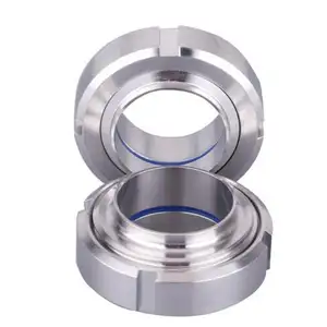 SS304/316L Sanitary Stainless Steel 3A SMS DIN ISO Pipe Fitting Union