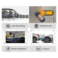 Cámara para Auto Full HD 1080P de 4.3 Pulgadas con Doble Lente, Espejo Retrovisor, Grabador de Video Digital (DVR) con 1 Año de Garantía