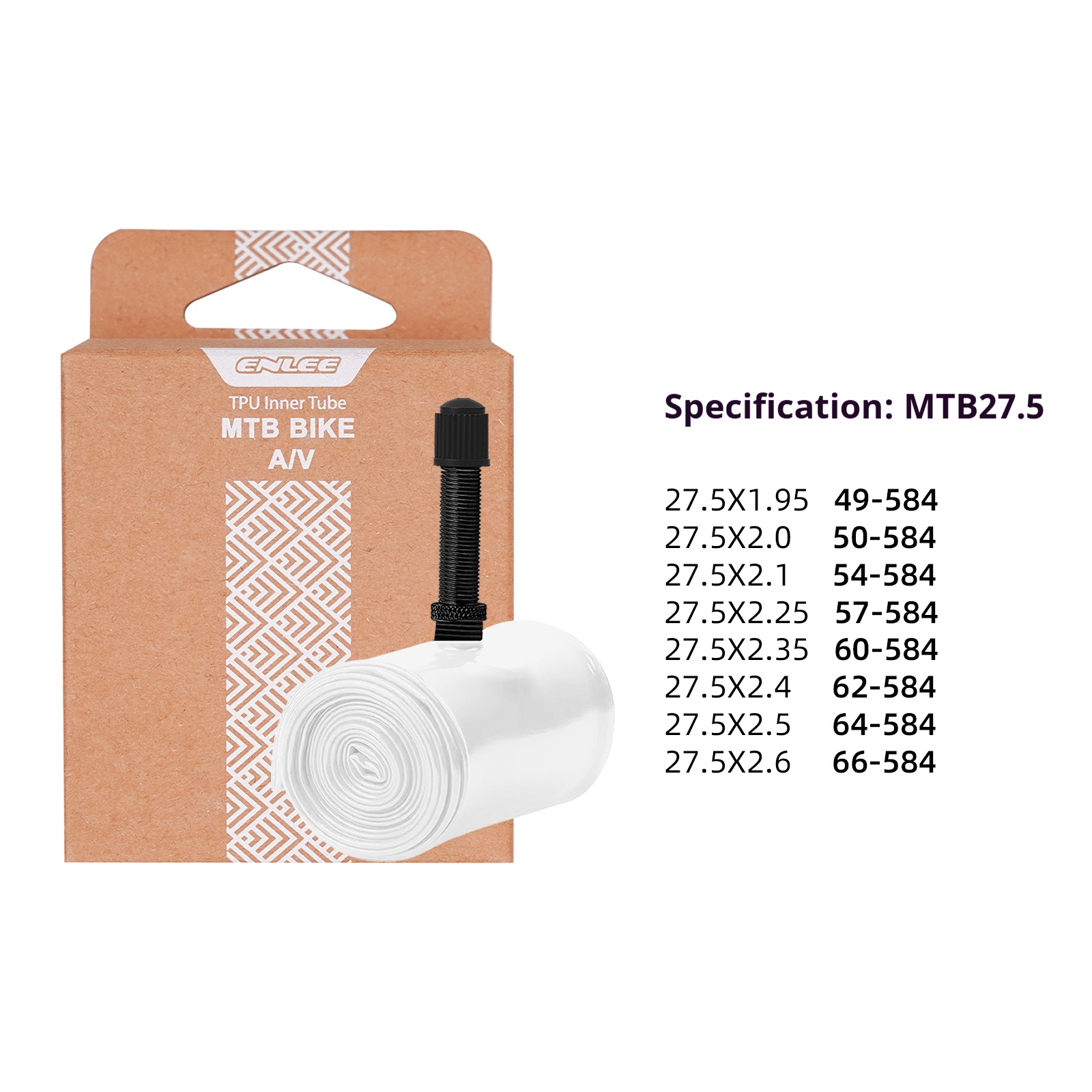 Blanc-27,5 pouces