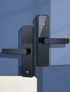 Serrure de porte intelligente NFC de haute qualité avec empreinte digitale, serrure d'hôtel Wi-Fi avec fonction antivol, fabriquée en alliage d'aluminium - Product Image 4