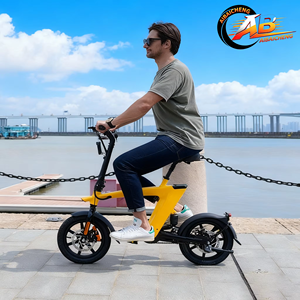 H1 Mini Vélo Sportif pour Adultes avec Moteur Avant en Alliage d'Aluminium, Vitesse Maximale 25 km/h, Pneu de 14 Pouces, 250W, 3 Vitesses, Batterie au Lithium - Product Image 1