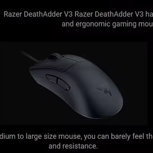 RA-ZER DEATHADDER V3 GAMING <b>MOUSE</b> Wired Ultra-lightweight Design Highly Accurate Optical Sensing Wired Ultra-lightweight Design - Product Image 6