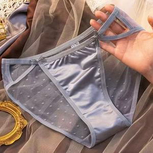 Culottes string sexy taille haute pour femmes grandes tailles, pour les règles, avec soutien-gorge intégré, respirantes, séchage rapide et écologiques - Product Image 4