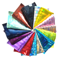 Vente en gros de faux cuir écologique et imperméable en faux cuir synthétique irisé holographique au laser pour sacs de voitures