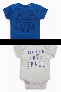 Pijama de una Pieza para Bebés y Niños Pequeños, Estilo Moderno, con Estampado de Dibujos Animados de Robots, Unisex, Adorable - Product Image 2