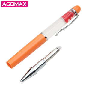 Stylos flottants personnalisés en gros pour soulager le stress visuel, stylos à bille flottants en ABS, acrylique, PVC - Product Image 2