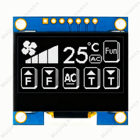 Muestra Gratuita de Módulo de Pantalla OLED de 1.3 Pulgadas, Matriz de Puntos de 128x64, Controlador SH1106, Interfaz I2C de 7 Cables, Panel de Retroiluminación Blanca para Montaje
