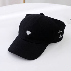 Algodón Niños Loving Hart Half-top con cola de caballo <span class=keywords><strong>Gorra</strong></span> de béisbol bordada <span class=keywords><strong>Gorra</strong></span> de protección solar transpirable para niños - Product Image 6
