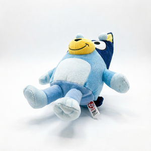 Peluche en gros personnage chien bleu, poupée en peluche de <span class=keywords><strong>dessin</strong></span> <span class=keywords><strong>animé</strong></span>, peluche personnalisée OEM ODM - Product Image 4