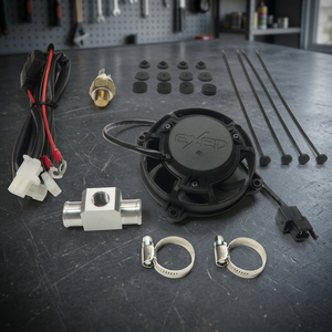 Exed Kit ventola del radiatore automatico universale per il sistema di raffreddamento del motociclo - Product Image 3