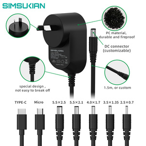 Au cắm 1 cái Bộ chuyển đổi <span class=keywords><strong>AC</strong></span>/DC DC 5V 1A 2A 3A <span class=keywords><strong>AC</strong></span> 100-240V co 12V 7.5V 350mA Bộ chuyển đổi AUS - Product Image 3