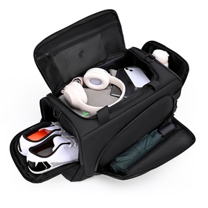 Mochila <span class=keywords><strong>Deportiva</strong></span> Negra de Alta Calidad, Estilo Bandolera, Personalizada, con Compartimento para Zapatos con Separación para Seco y Húmedo, para Hombre - Product Image 2