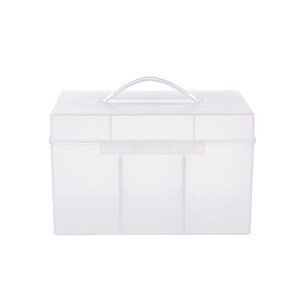 Transparent Medicine Box LKL-065 10L-20L Multipurpose Portable Dustproof Compartmentalized Storage Case For Household Use - Product Image 2