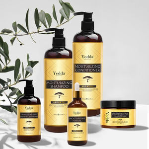 Özel etiket satın alma ürünleri toptan organik Argan yağı saç büyüme ürünleri şampuan, saç kremi, saç yağı seti - Product Image 5