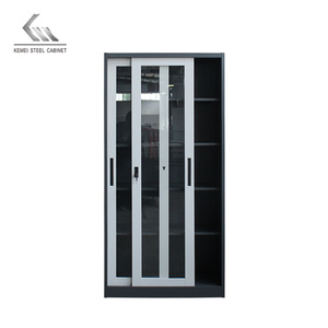Armoires de présentation <span class=keywords><strong>en</strong></span> <span class=keywords><strong>métal</strong></span> à 2 portes <span class=keywords><strong>pas</strong></span> chères avec 2 portes coulissantes <span class=keywords><strong>en</strong></span> verre, <span class=keywords><strong>armoire</strong></span> de classement <span class=keywords><strong>en</strong></span> gros - Product Image 3