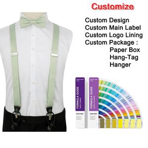 Bretelle personalizzate Y-back 2.5cm di larghezza fornitori cinesi bretelle per camicia da uomo - Product Image 6