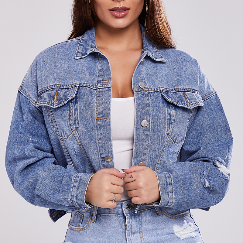 Venta al por mayor chaqueta de jean mujer-Compre online los mejores chaqueta  de jean mujer lotes de China chaqueta de jean mujer a mayoristas |  Alibaba.com