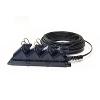 Caja Terminal de Servicio Multipuerto de Fibra Óptica de 2/4/6/8 MST con Cables de Bajada SST para FTTH/FTTA