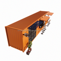 Bâtiment Modulaire Préfabriqué Conteneur Mobile Moderne de 40 pieds Certifié CE pour Bureau, Magasin ou Habitation