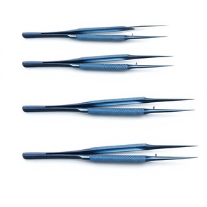 Pince à épiler de précision à 11 pointes pour microscopie, à pointe droite extra-affûtée en alliage, pour alliage de 0,15 mm à tête droite - Product Image 1