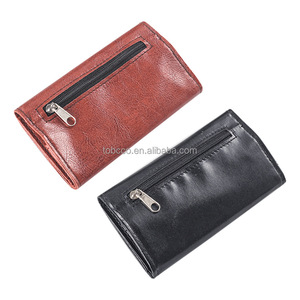 Vintage Style Leather Hand-rolled Pouch Tobacco Bag <strong>Smoking</strong> Pipe Bag Portable Storage Bag Tobacco Pipe Pouch Accesstory - Product Image 4