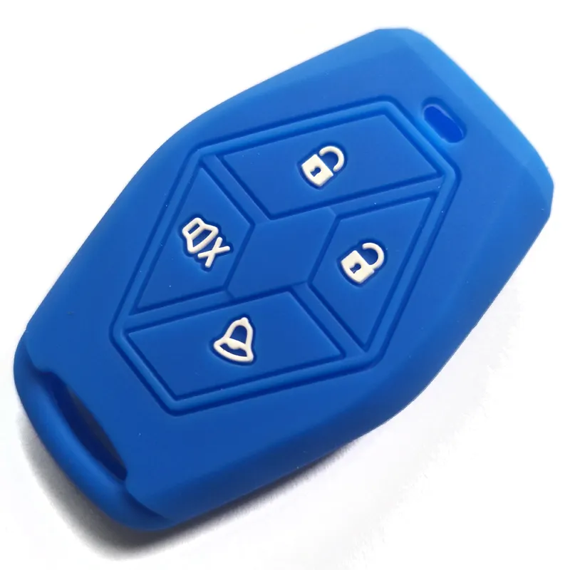 Populaire Key Beschermende Cover Voor 4 Knoppen Siliconen Autosleutel Case Key Bag