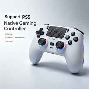 For <strong>PS5</strong> Game <strong>Controller</strong> with RGB Light Macro Programming Magnetic Cover Supports Native Game <strong>Controllers</strong> for <strong>PS5</strong> PC Games - Product Image 5