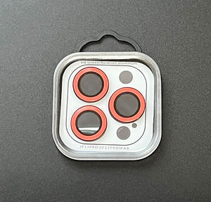 Protector de pantalla de lente de cámara para iPhone, película protectora de cristal templado, luminoso, antiarañazos, para modelos 14, 13, 12 pro max - Product Image 1