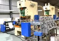 Machine automatique de fabrication de contenants alimentaires en aluminium, machine de fabrication de contenants en aluminium, ligne de production
