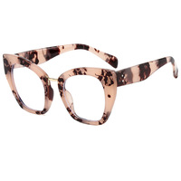Lunettes colorées pour femmes Monture de lunettes anti-lumière bleue Montures de lunettes optiques vintage personnalisées pour ordinateur