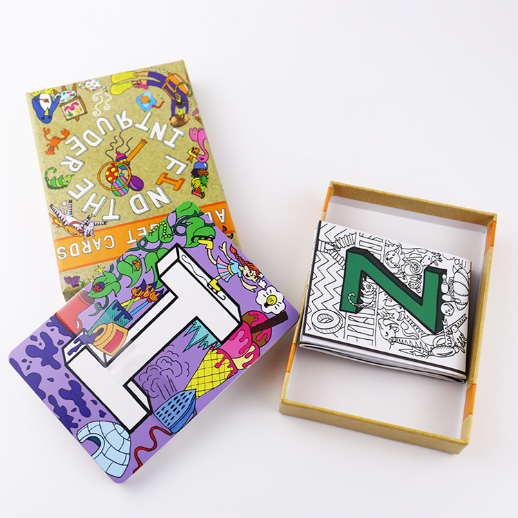 Водонепроницаемые ПВХ пользовательские фонарики, ранние образовательные буквы, Обучающие карты, фонарики для детей